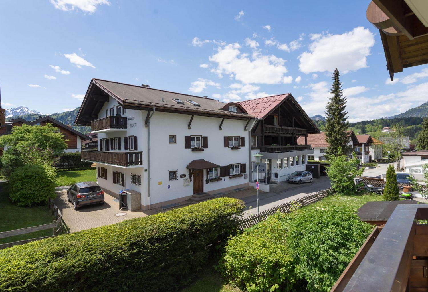 オーベルストドルフHaus Fichtl, Alpenblick 402 Oder Nebelhornblick 403アパートメント エクステリア 写真